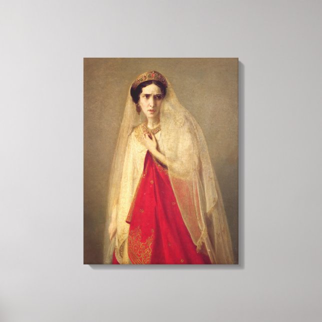 Toile Portrait de Rachel (Recto)