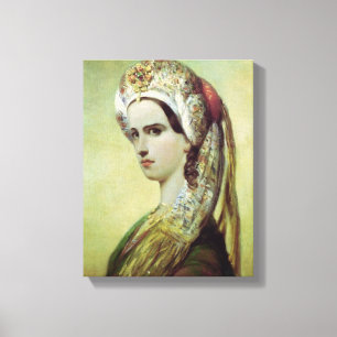 Toile Portrait de Rachel