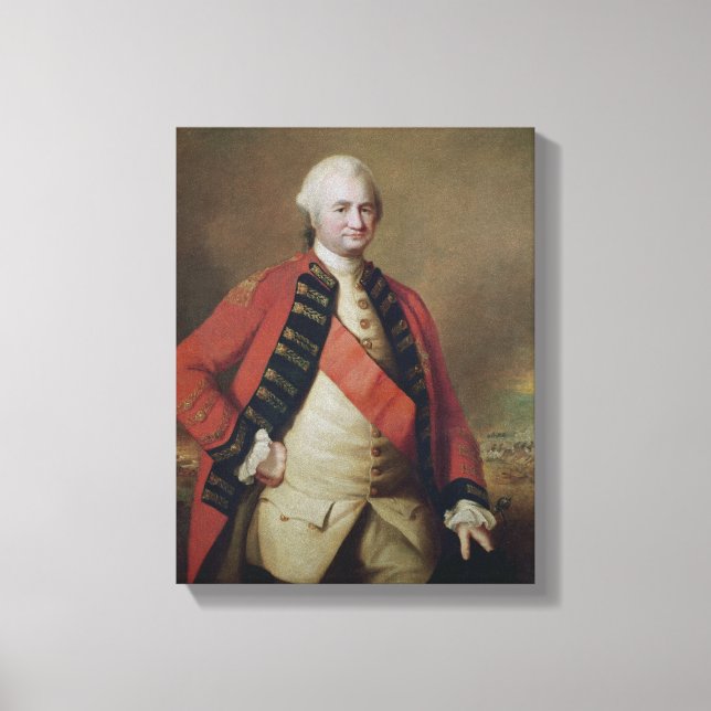 Toile Portrait de Robert Clive 1er Baron Clive, 1773 (Recto)
