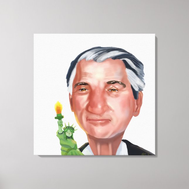 Toile Portrait de Robert Deniro (Recto)