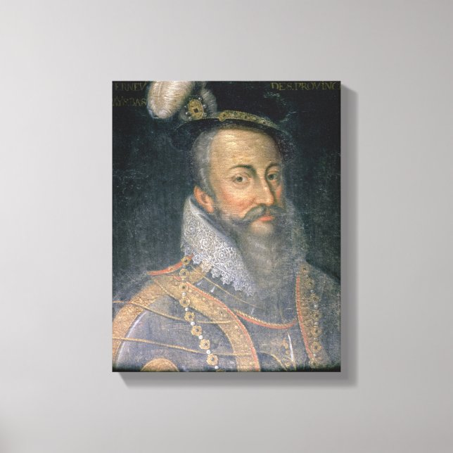 Toile Portrait de Robert Dudley (1532-1588) comte de lic (Recto)