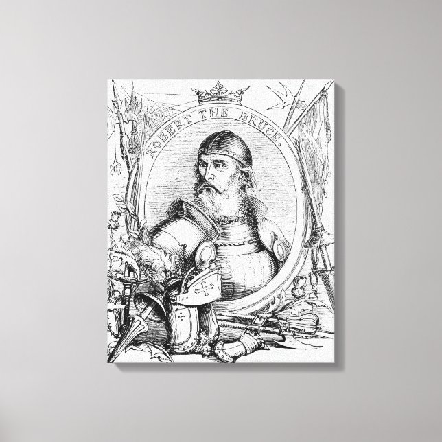 Toile Portrait de Robert le Bruce (Recto)