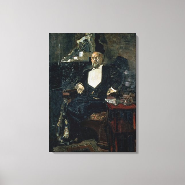 Toile Portrait de S. Mamontov (Recto)