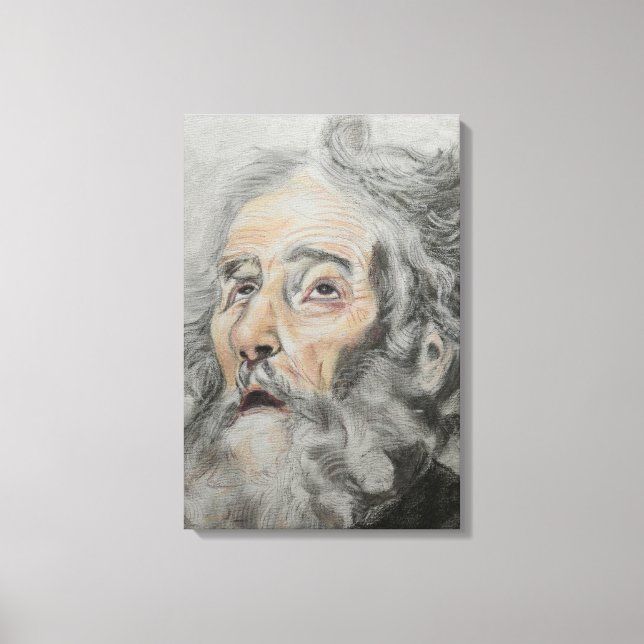Toile Portrait de Saint Joseph (Recto)