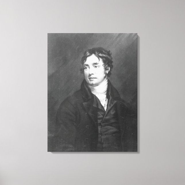 Toile Portrait de Samuel Taylor Coleridge (Recto)