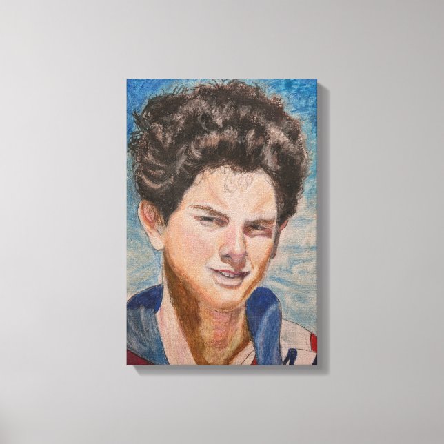 Toile Portrait de St. Carlo Acutis (Recto)