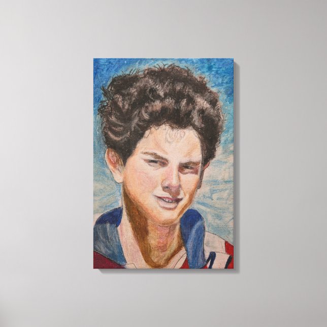 Toile Portrait de St. Carlo Acutis (Recto)