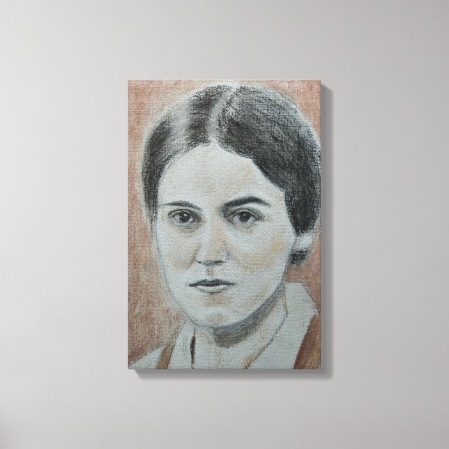 Toile Portrait de Ste Edith Stein  (Recto)