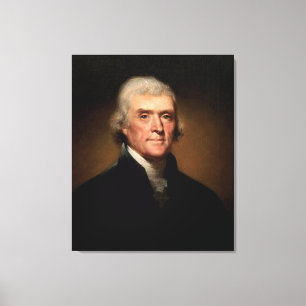 Toile Portrait de THOMAS JEFFERSON par Rembrandt Peale