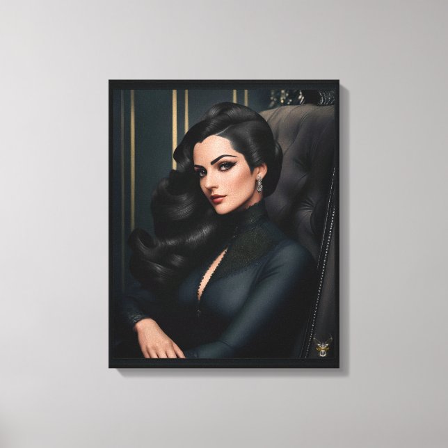 Toile Portrait de Tressa Straninski par Xzendor7 (Recto)