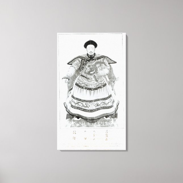 Toile Portrait de Tsien-Loeng (Recto)