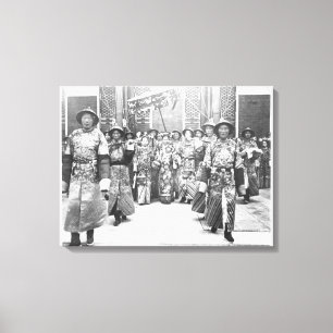 Toile Portrait de Tz'U-Hsi (1835-1908) Empress Dowager o