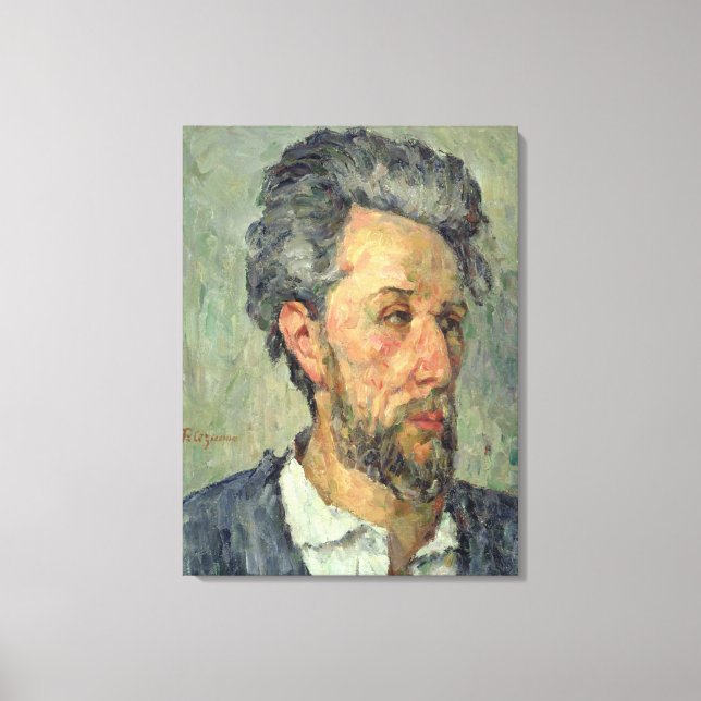 Toile Portrait de Victor Chocquet, 1876-77 (Recto)
