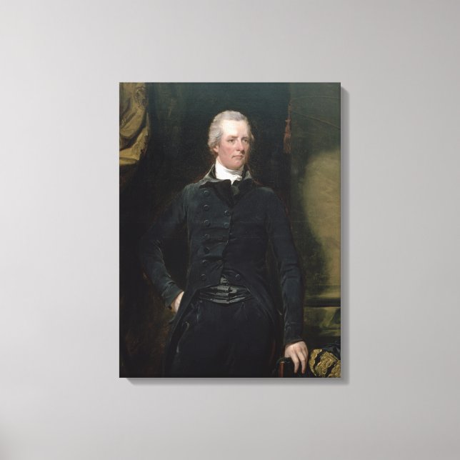 Toile Portrait de William Pitt le Jeune (Recto)