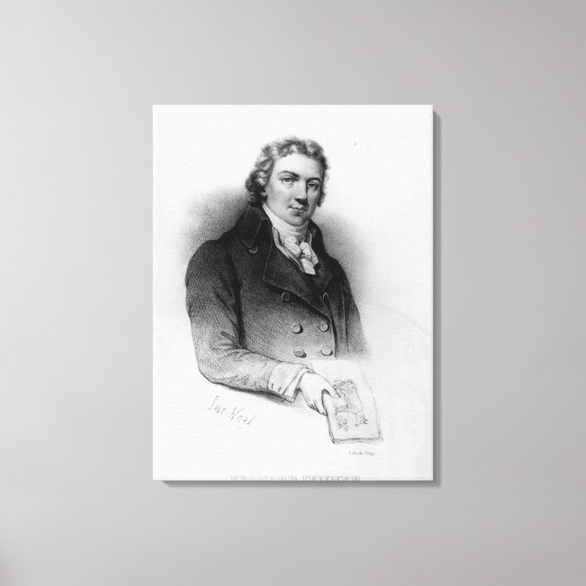 Toile Portrait d'Edward Jenner (Recto)