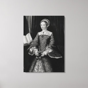 Toile Portrait d'Elizabeth I quand princesse c.1546