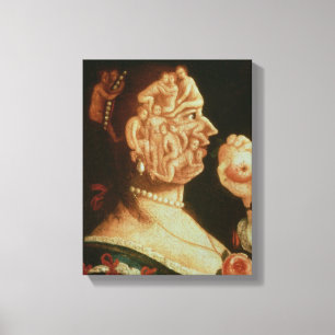 Toile Portrait d'Ève (huile)