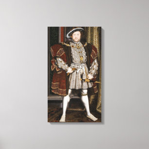 Toile Portrait d'Henri VIII (Hans Holbein le Jeune)