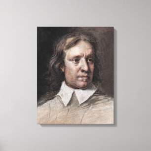 Toile Portrait d'Oliver Cromwell