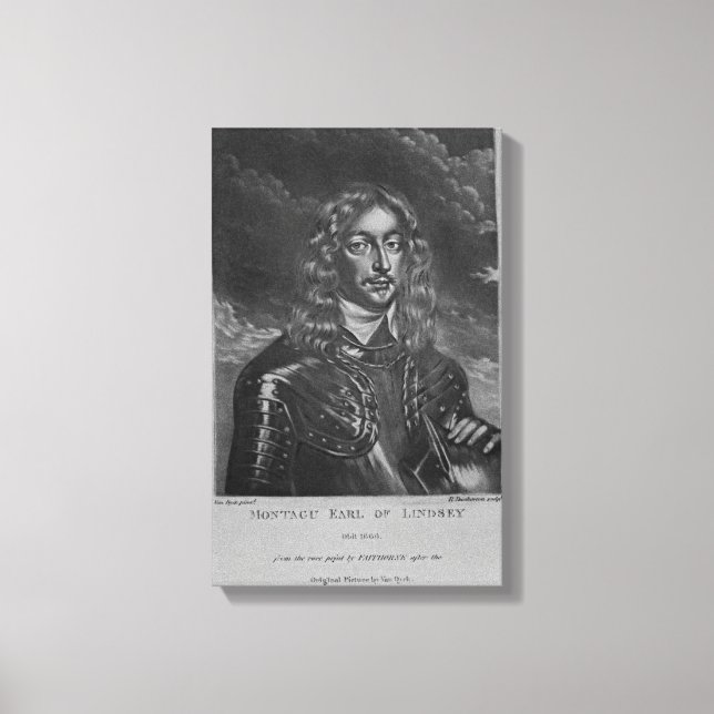Toile Portrait du 2e comte de Lindsay (Recto)