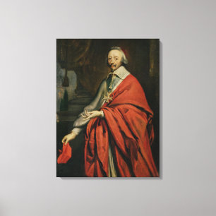 Toile Portrait du Cardinal de Richelieu