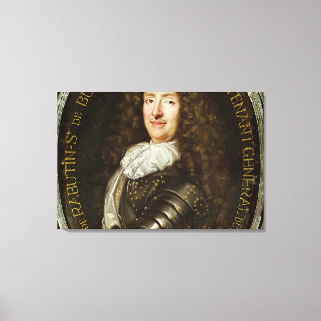 Toile Portrait du comte Roger Bussy de Rabutin (Recto)