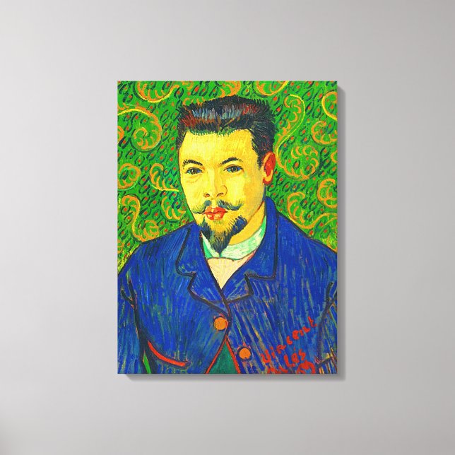 Toile Portrait du Dr Felix Rey (Recto)