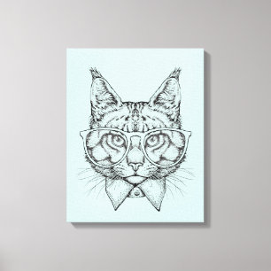 Toile Portrait du Maine Coon