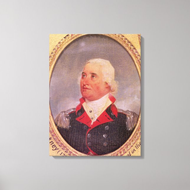 Toile Portrait du major général Charles C. Pinckney (Recto)