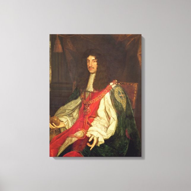 Toile Portrait du roi Charles II, c.1660-65 (Recto)