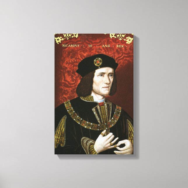 Toile Portrait du roi Richard III (Recto)