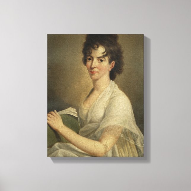 Toile Portrait du veuf Constanze Mozart, 1802 (Recto)