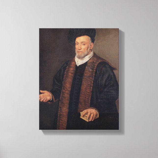 Toile Portrait d'un docteur (Recto)