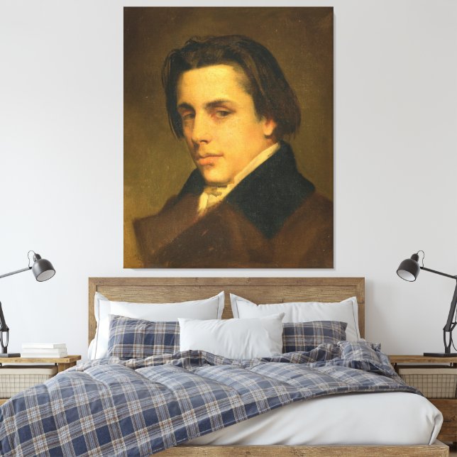 Toile Portrait d'un homme (Insitu(Chambre))