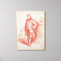 Portrait d'un homme, appelé Edward Gibbon (1737-94