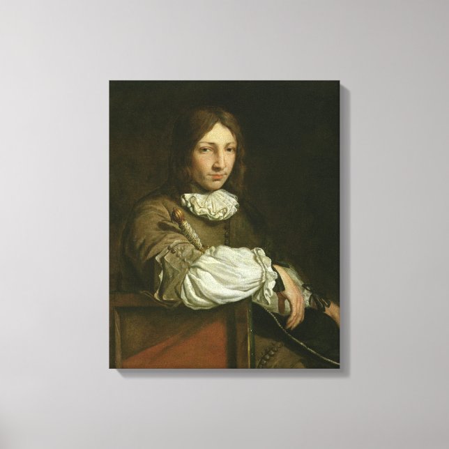 Toile Portrait d'un jeune homme (Recto)