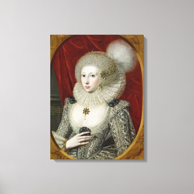 Toile Portrait d'une femme, possiblement Frances Cotton, (Recto)