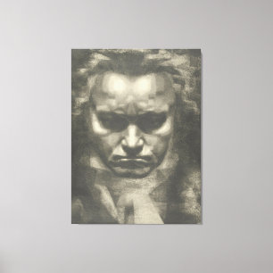 Toile Portrait Van Beethoven