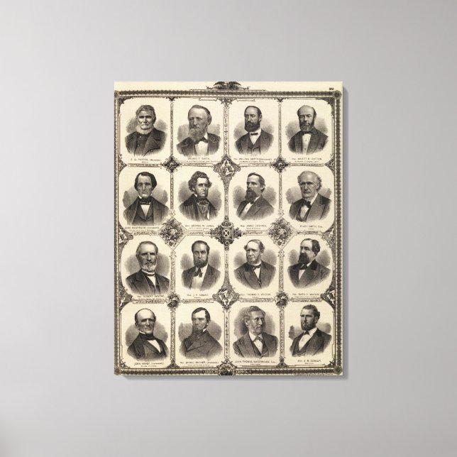 Toile Portraits de EG Potter, Delano T Smith (Recto)