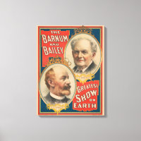 Portraits De P.T. Barnum Et J.A. Bailey