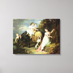 Toile Portraits des enfants du révérend Joseph Arkwri