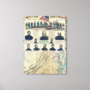 Toile Portraits militaires