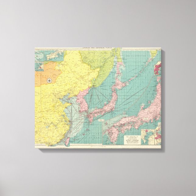 Toile Ports chinois, japonais (Recto)