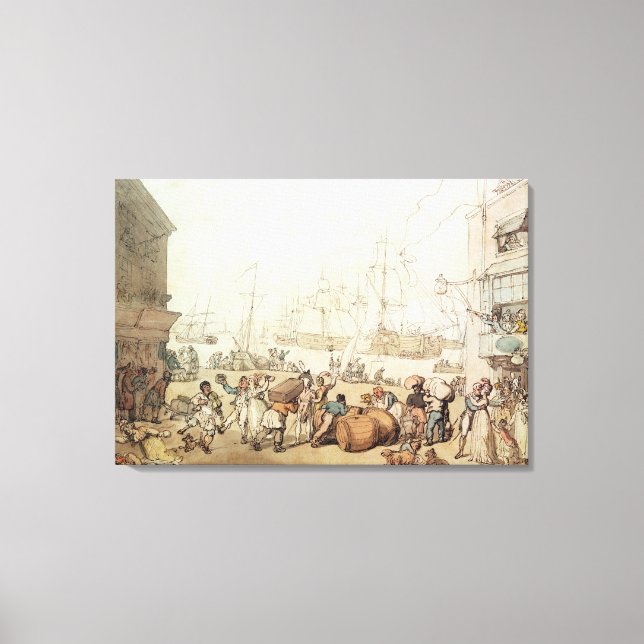 Toile Portsmouth Point, 1811 (Recto)