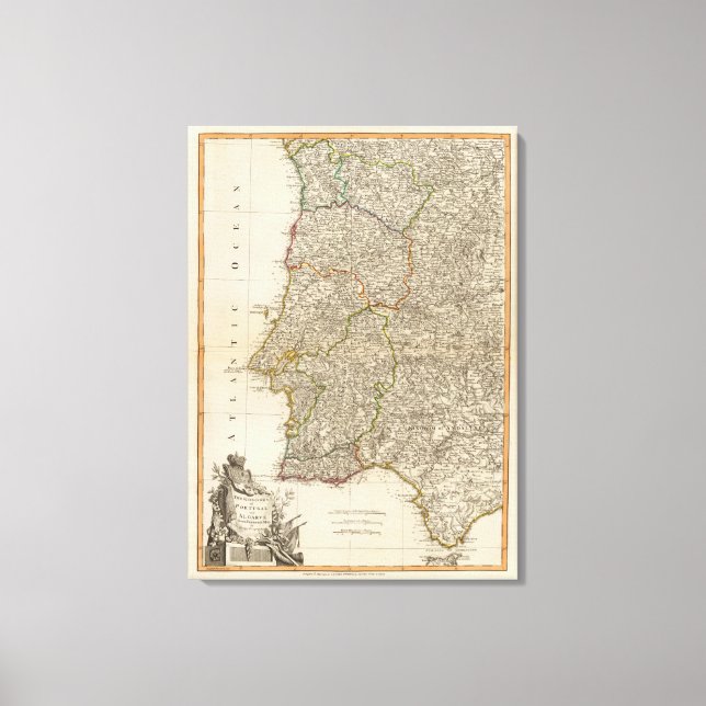 Toile Portugal, Algarve (Recto)