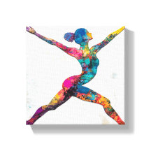 Pose de guerrier II Étiquette