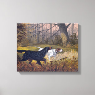 Toile Poseur de Gordon sur la copie de point sur la