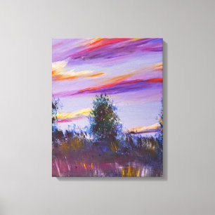 Toile Post impressionnisme personnalisé Art du paysage