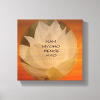 Poster bouddhiste SGI - Lotus "Nam Myoho Renge Kyo