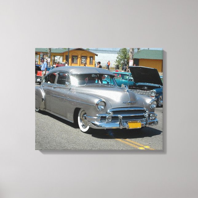 Toile Poster Chevrolet Fleetline 1950 (Recto)